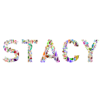 Stacy Typography No Background
