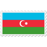 Azerbaijan flag image