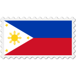 Stamp Philippines Flag
