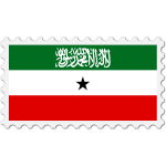 Stamp Somaliland Flag