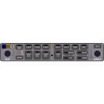 Contemporary aviation audio panel vector clip art