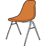 Modern Chair 3/4 Angle