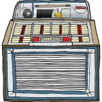 Jukebox vector illustration