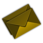 Envelop (Stiched) vector image