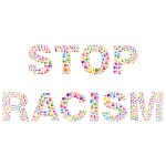 Stop Racism No Background