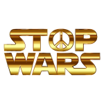 Stop Wars Gold Deeper Color Without Background