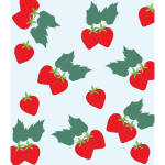 Strawberries vector image