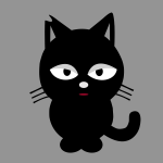 Black kitty