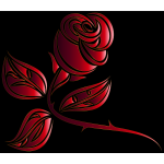Stylized Rose Extended 8