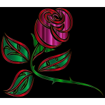 Stylized Rose Extended