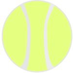 Tennis ball clip art graphics