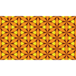 Orange tessellation background