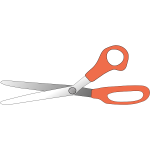 Scissors vector graphics