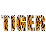Tiger Typography Enhanced