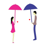 Man and woman with umbrellas-1578405379