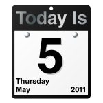 "Today Is" calendar