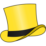 Top hat Yellow