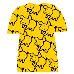 Pig-pattern T-shirt