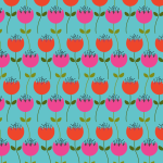 Tulips Floral Pattern