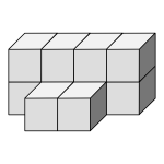 Isometric dice construction