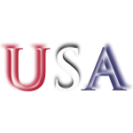 USA typography