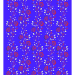 Vertical Floral Pattern Modified