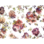 Vintage Floral Texture Background