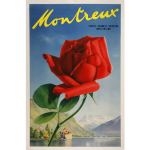 Vector illustration of Swiss vintage travel poster