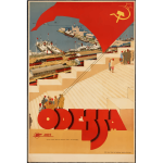 Travel poster of Odessa, Ukraine