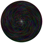 Colorful prismatic vortex
