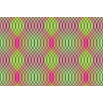 Overlapping green and pink colors