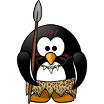 Wild penguin