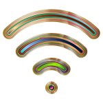 Wireless Signal Icon Enhanced 7 Variation 2