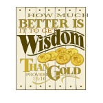 Wisdom Proverbs 16 vector