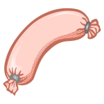 Juicy sausage