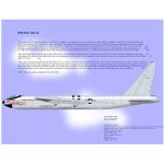 XB-52 airplane