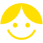 Yellow Cartoon Girl-Boy