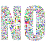 Yes And No Typography 2 Prismatic