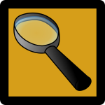 Zoom Icon Magnifying glass