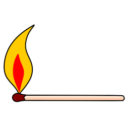 Burning Matchstick