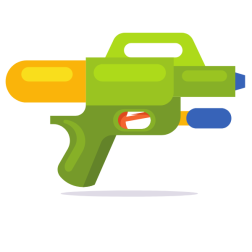A water gun