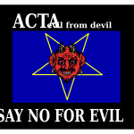 ACTA evil vector sign