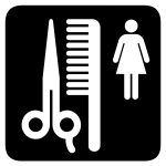 Beauty salon icons