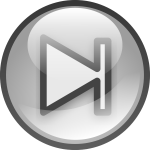 Audio button vector illustration