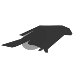 Blackbird silhouette clip art