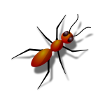 Winged Ant Free SVG
