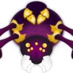 Purple spider