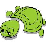 Grasshopper With Shadow Free SVG