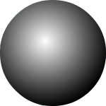 Gray pearl vector image