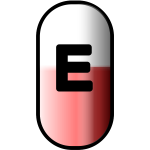 white-red e-pill